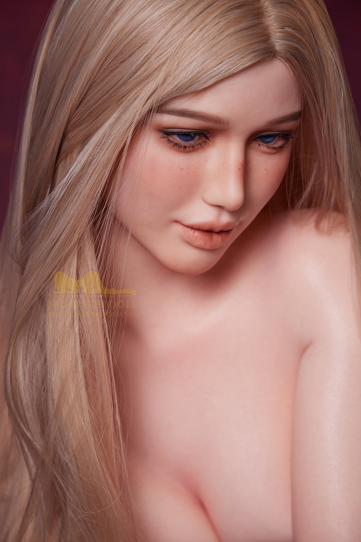 Celine 164cm (5ft4) E-Cup Natural skin seamless AIO body Real Life Silicone Sex Doll - IronTech Doll® - photo 6