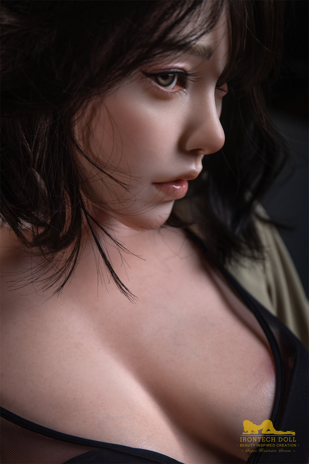 Eileen 163cm (5ft3) A-Cup Brunette full Silicone - IronTech Doll® - photo 6