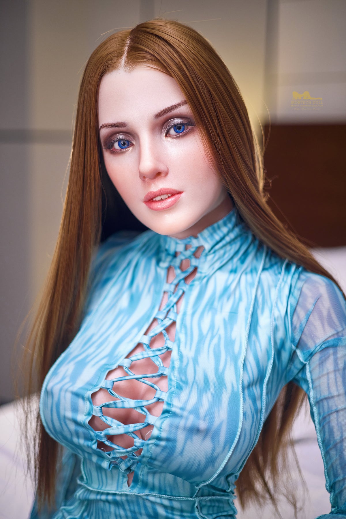 Cinderella 153cm(5ft) E-Cup Silicone Sex Doll -Irontech Doll® - side view