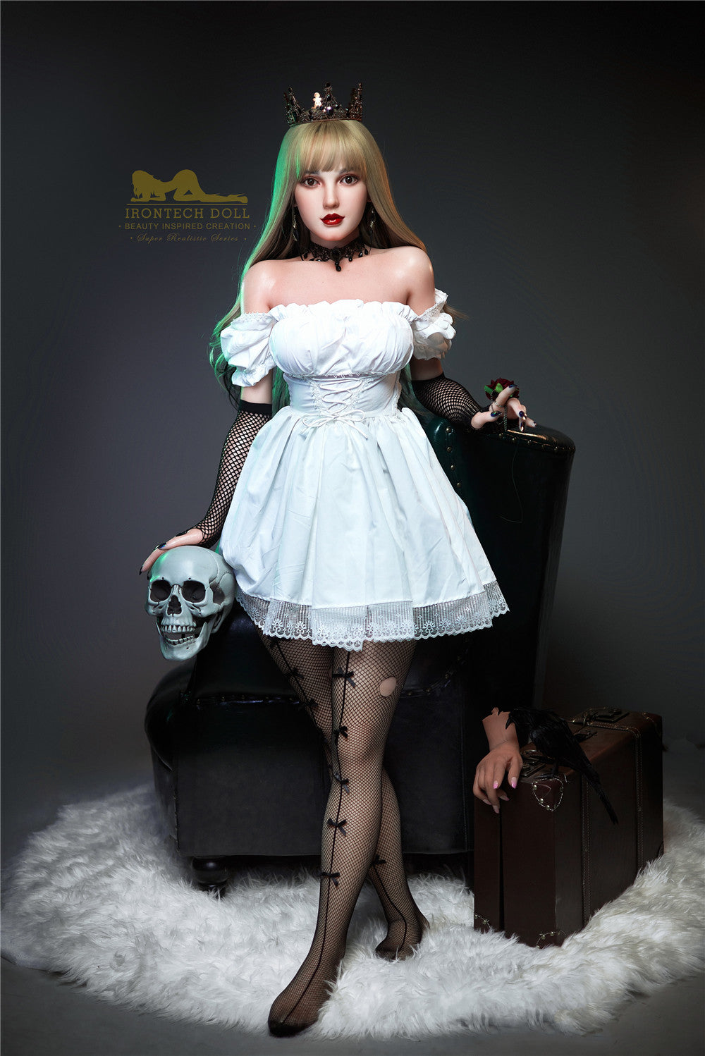 Cherry 153cm(5ft) E-Cup Silicone Sex Doll - Irontech Doll®