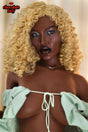 Fade 159cm B-Cup Silicone Sex Doll - Chocolate Lady Doll