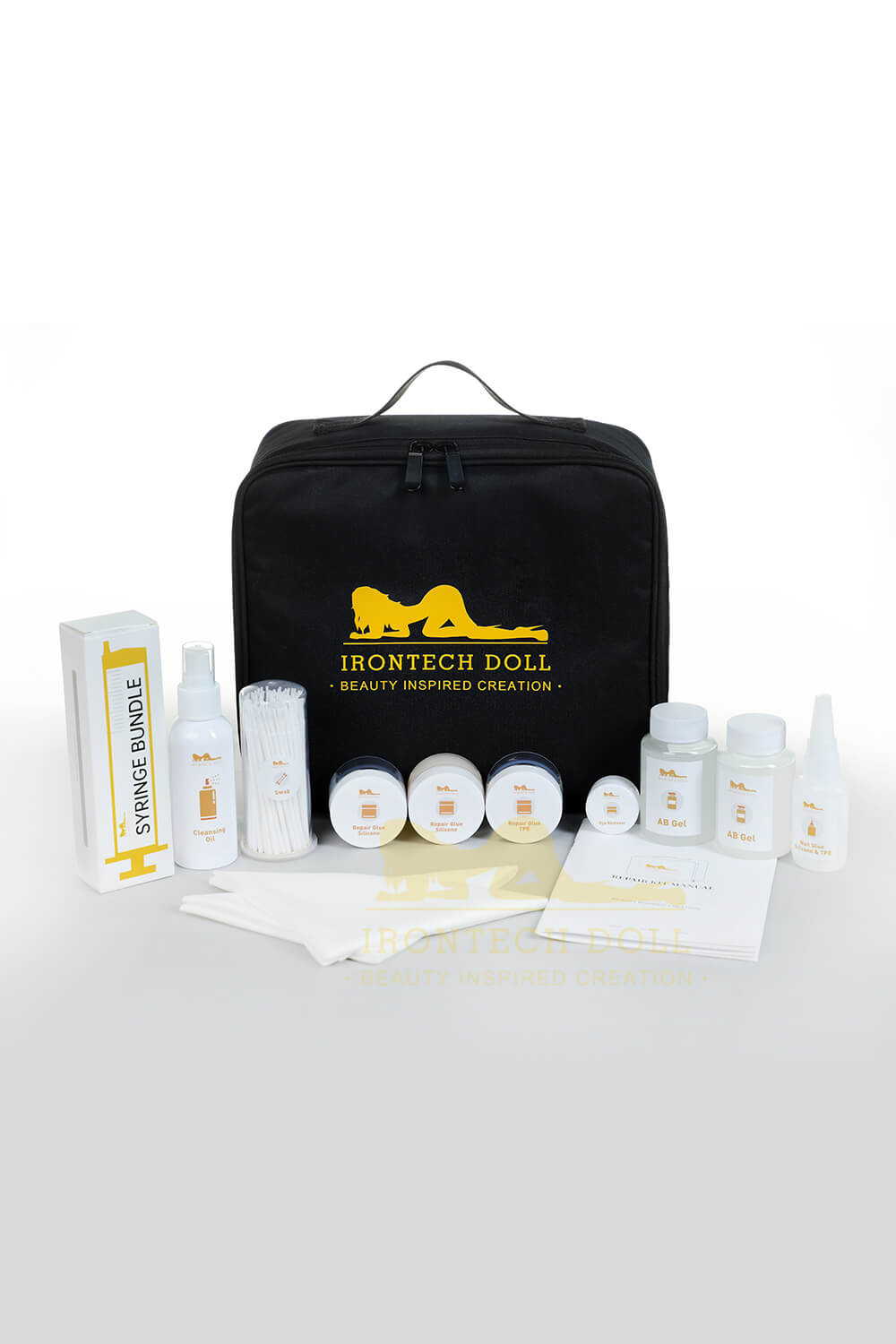 Repair & Cleaning Set For Silicone Sex Dolls - Irontech Doll® Iron Tech