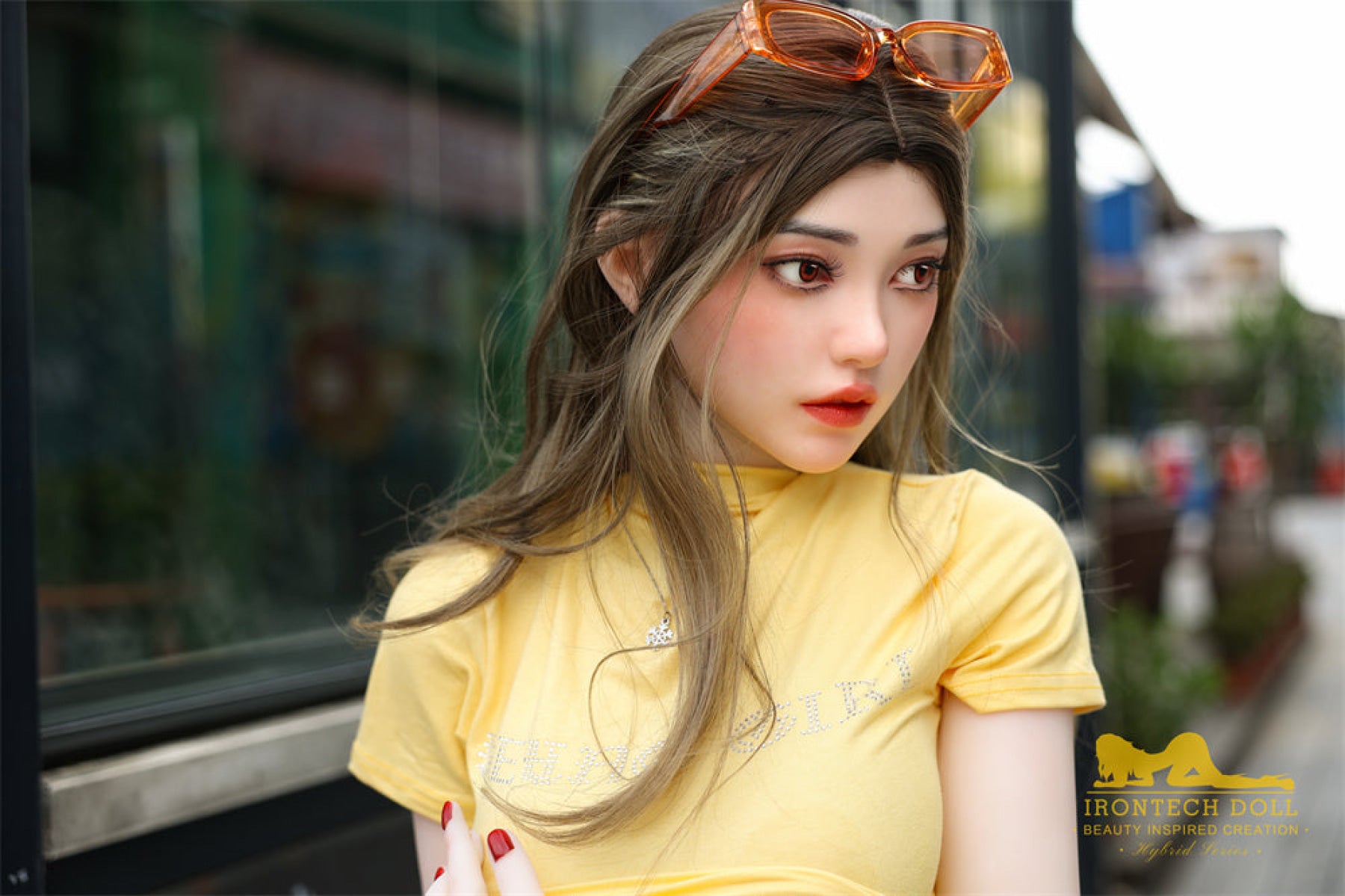 Elly Silicone Head and TPE Body Hybrid Sex Doll - Irontech Doll Irontech Doll®