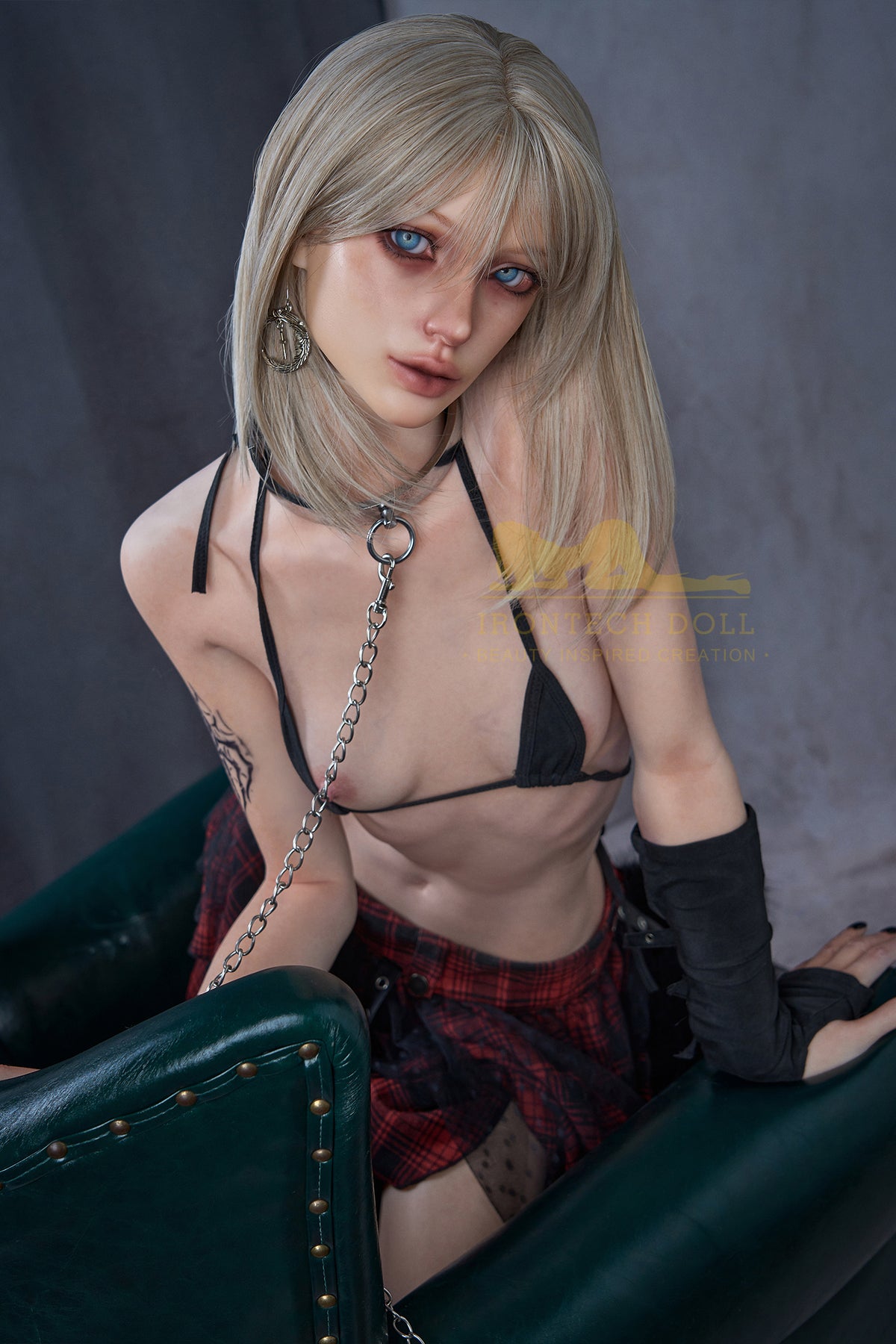 Bailey 161cm minus (5ft28) AA-Cup skinny Full Silicone Sexy Love Doll - Super Realistic Series - Irontech Doll® - photo 11