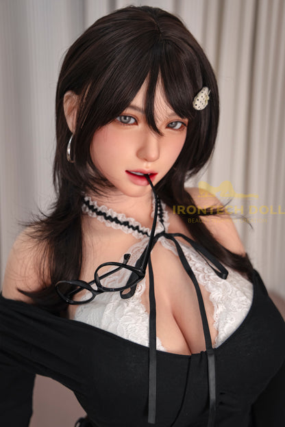 Kitty ROSmax head 165cm(5ft4) F-Cup Dark natural Full Silicone Love Doll - Super Realistic Series -IronTech Doll®