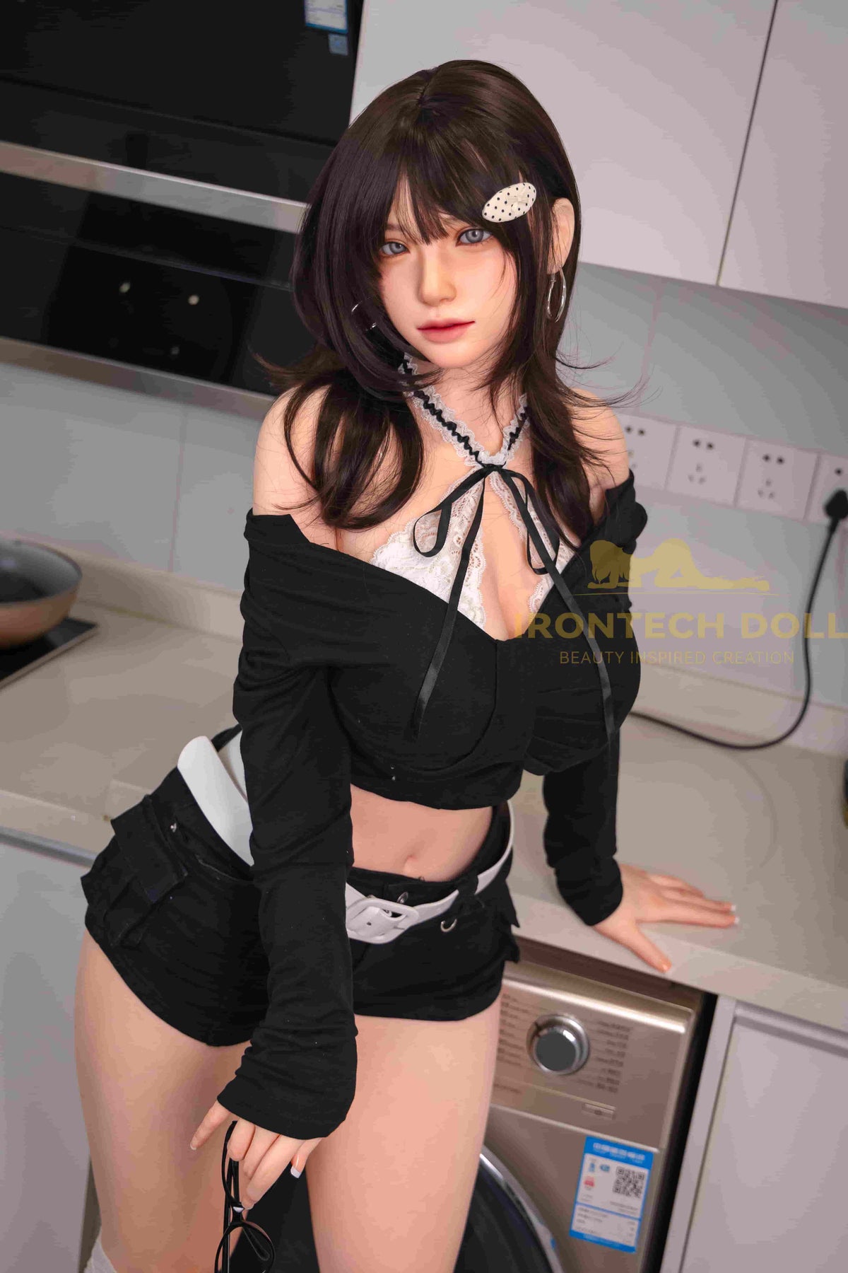 Kitty ROSmax Head 165cm (5ft4) F-Cup Silicone Realistic Love Doll -  IronTech Doll® - [USA STOCK]