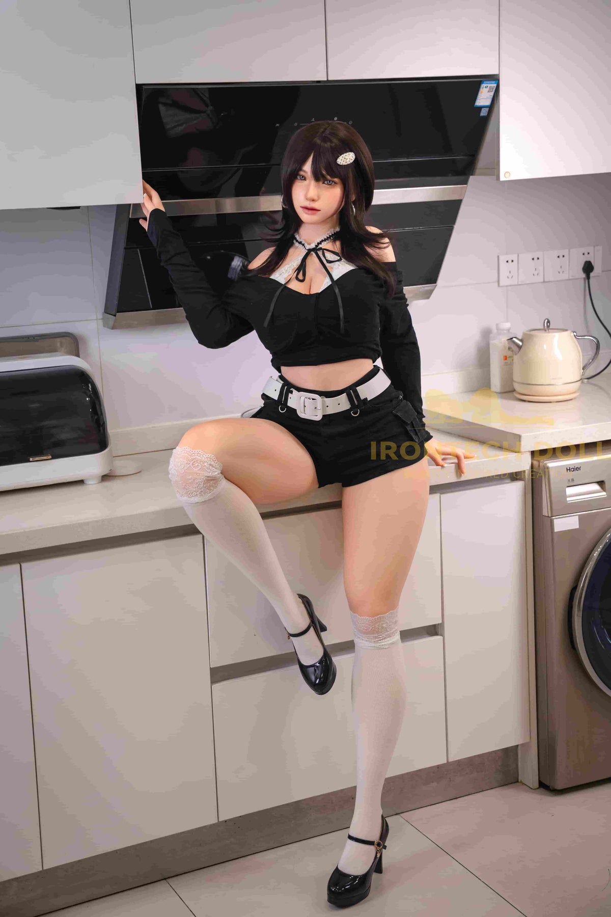 Kitty ROSmax Head 165cm (5ft4) F-Cup Silicone Realistic Love Doll -  IronTech Doll® - [USA STOCK]