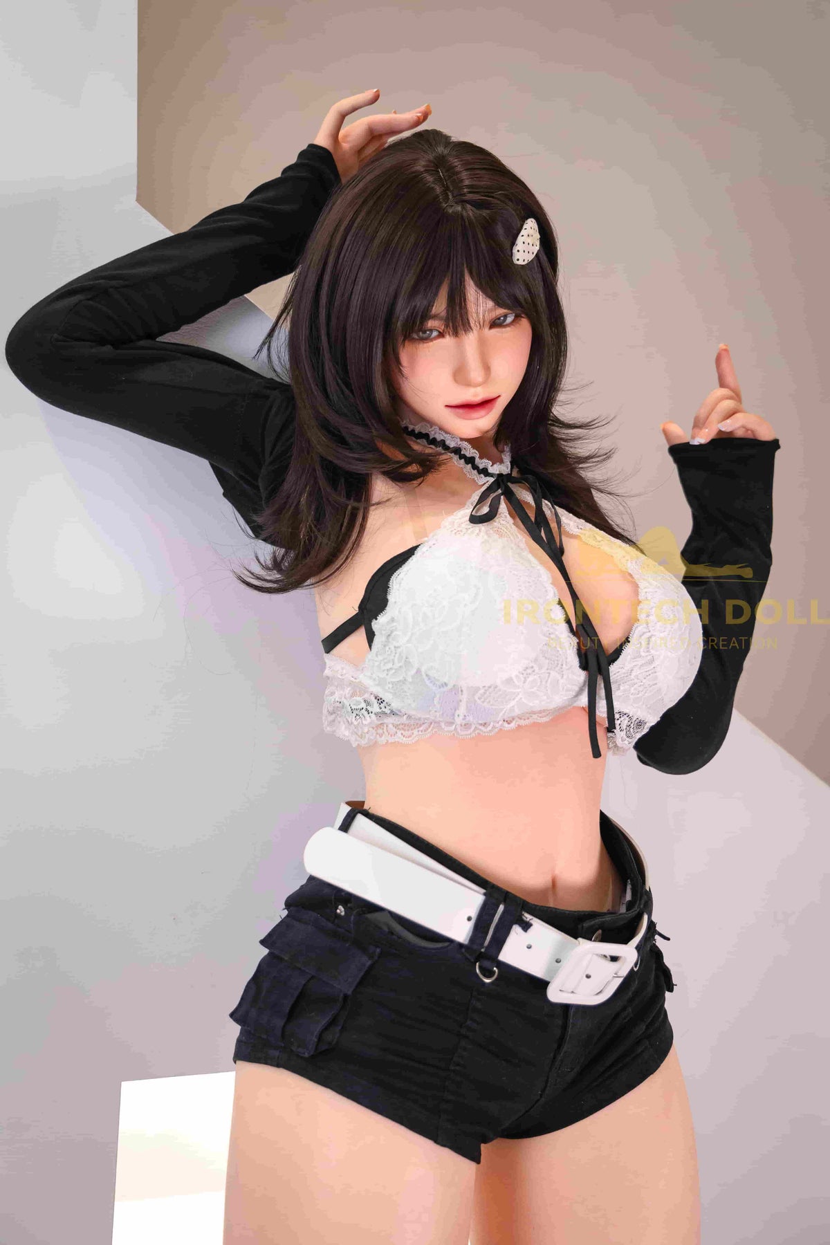 Kitty ROSmax Head 165cm (5ft4) F-Cup Silicone Realistic Love Doll -  IronTech Doll® - [USA STOCK]