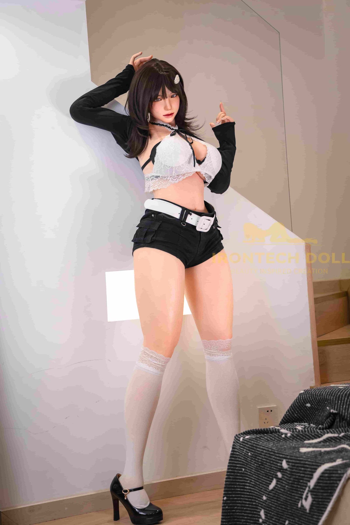 Kitty ROSmax Head 165cm (5ft4) F-Cup Silicone Realistic Love Doll -  IronTech Doll® - [USA STOCK]