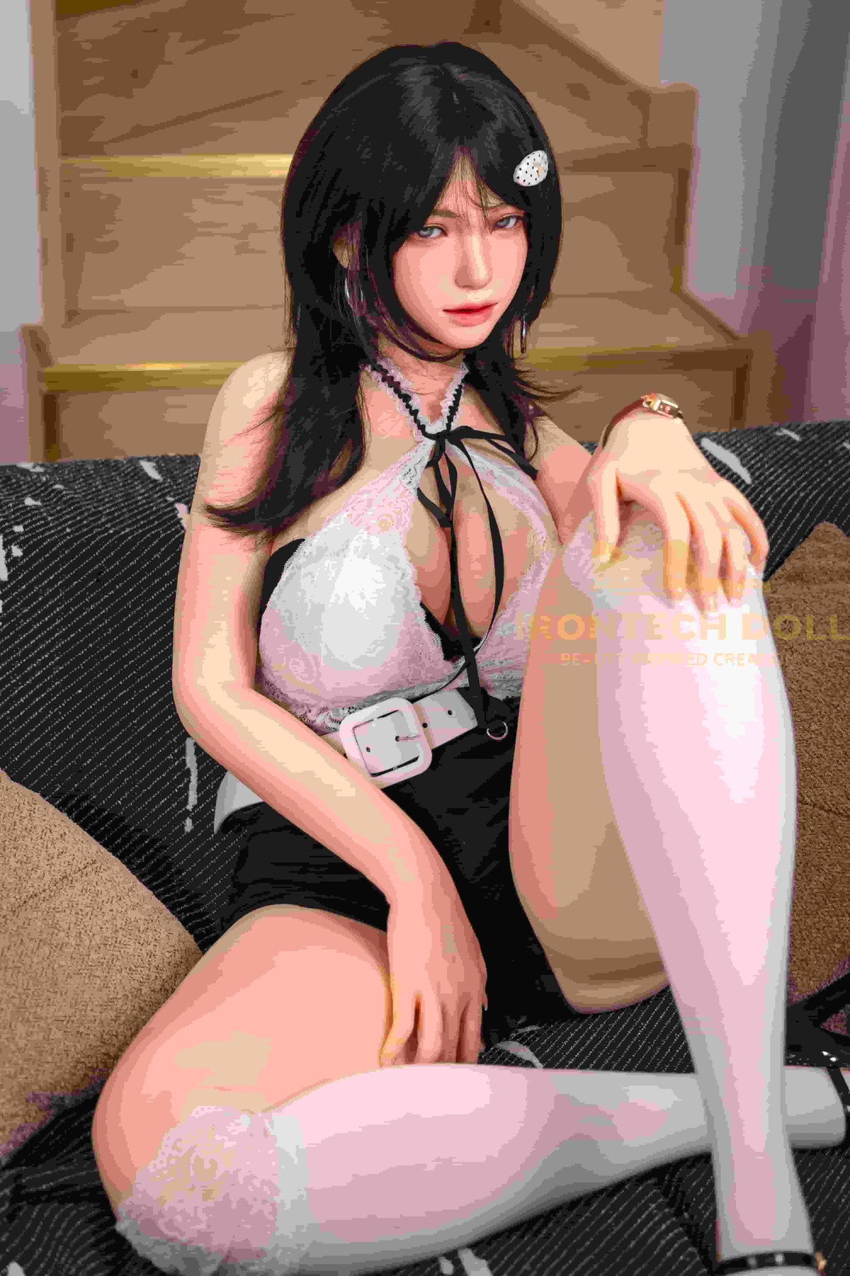 Kitty ROSmax Head 165cm (5ft4) F-Cup Silicone Realistic Love Doll -  IronTech Doll® - [USA STOCK]