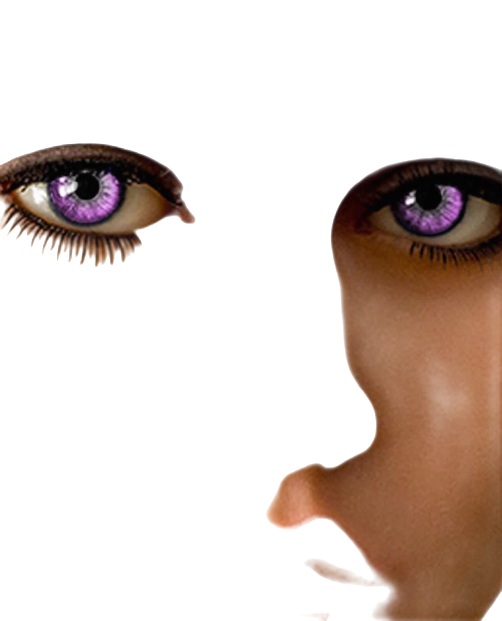 Violet Replacement Eyes For Sex Dolls WM Dolls