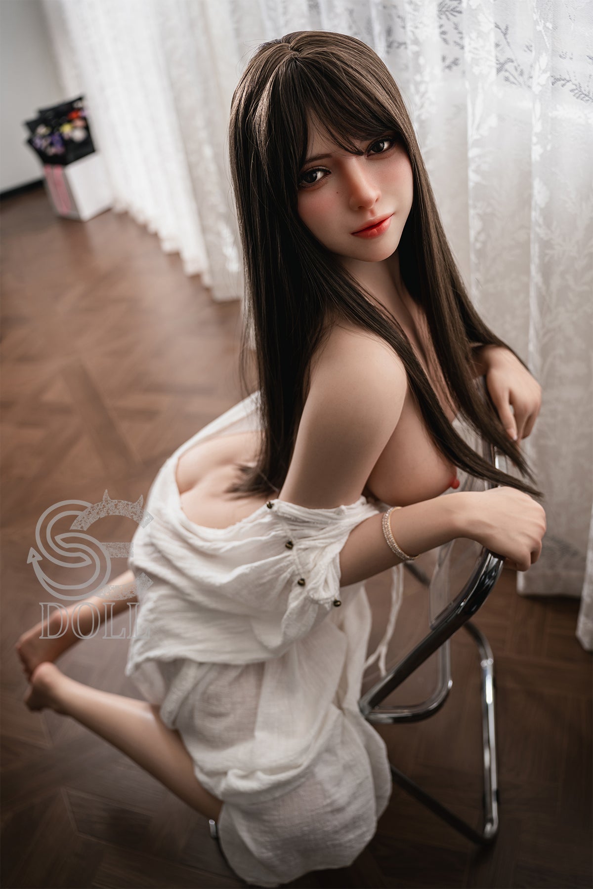 Annika.J T165cm Realistic Silicone Sex Doll - SEDOLL® - back view