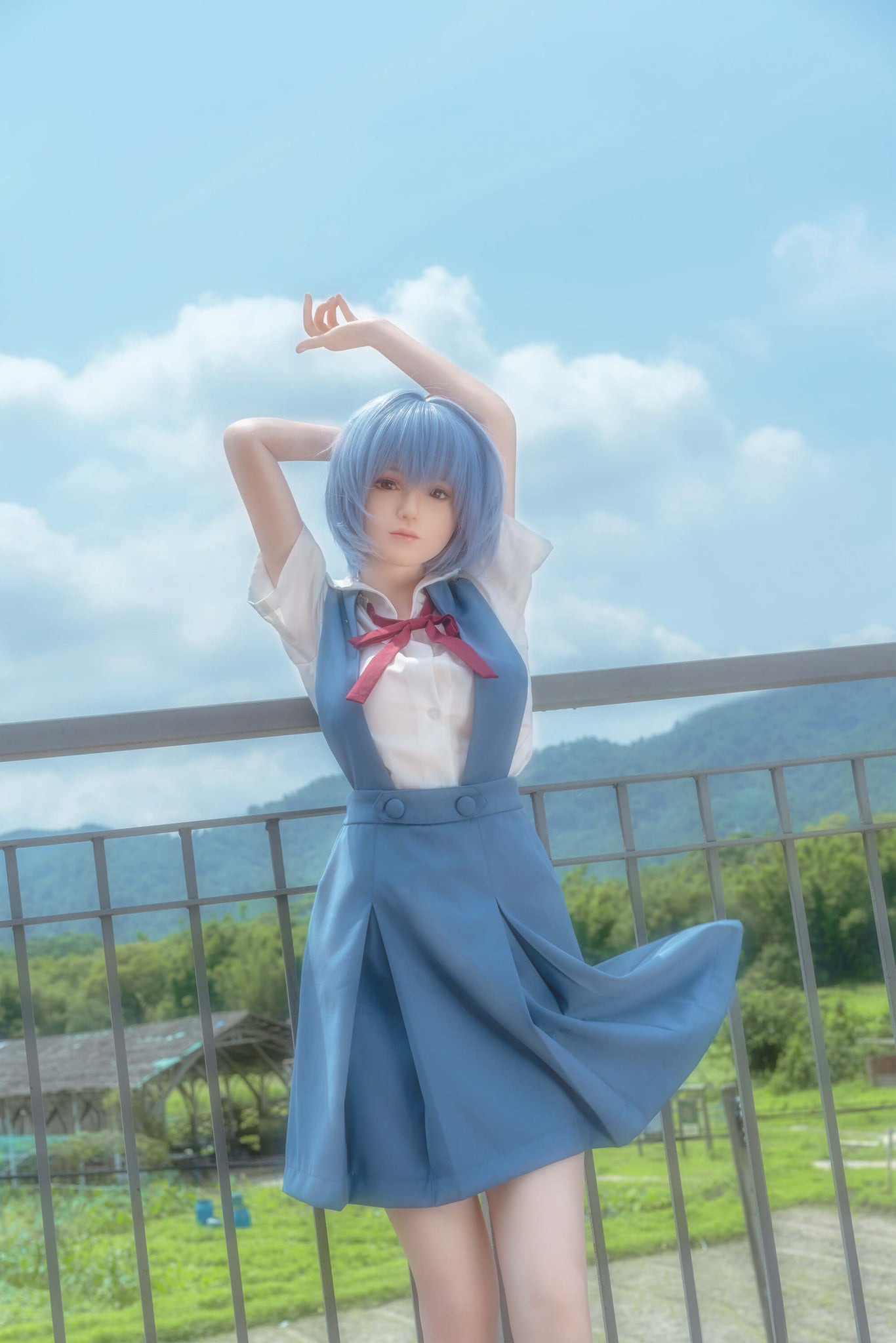 Rei Ayanami Anime Silicone Sex Doll - Game Lady Doll Game Lady Doll