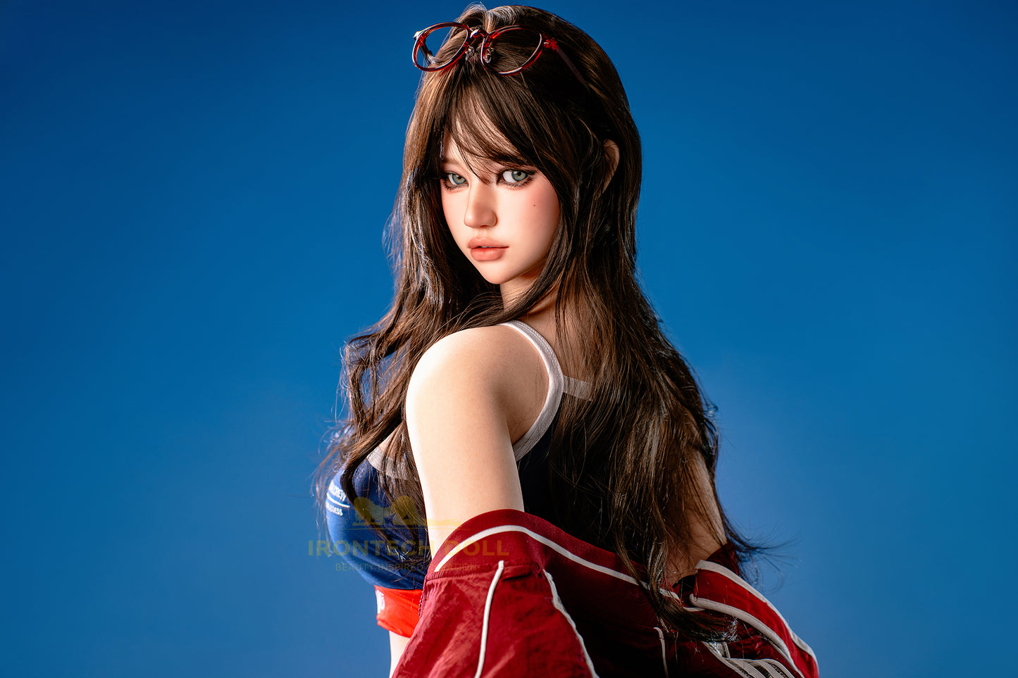 Evie ROSmax head Baseball Girl 161cm(5ft28) F-Cup Full Silicone Sexy Love Doll - Super Realistic Silicone Series - Irontech Doll®