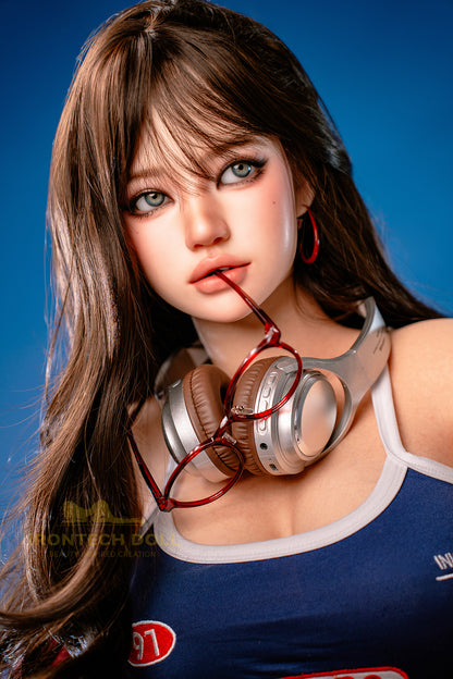 Evie ROSmax head Baseball Girl 161cm(5ft28) F-Cup Full Silicone Sexy Love Doll - Super Realistic Silicone Series - Irontech Doll®