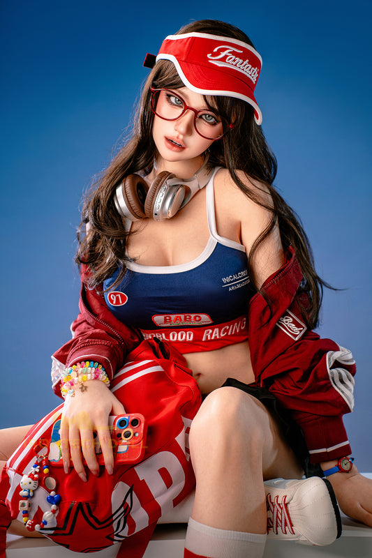 Evie ROSmax head Baseball Girl 161cm(5ft28) F-Cup Full Silicone Sexy Love Doll - Super Realistic Silicone Series - Irontech Doll®