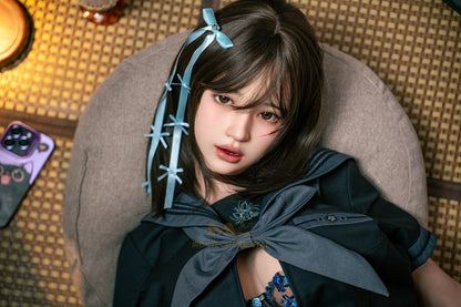 Evie ROS head sweet 161cm(5ft28) F-Cup super softer Full Silicone Sexy Love Doll - Oriental series -Irontech Doll®