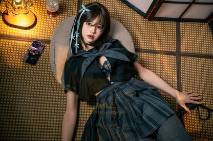 Evie ROS head sweet 161cm(5ft28) F-Cup super softer Full Silicone Sexy Love Doll - Oriental series -Irontech Doll®
