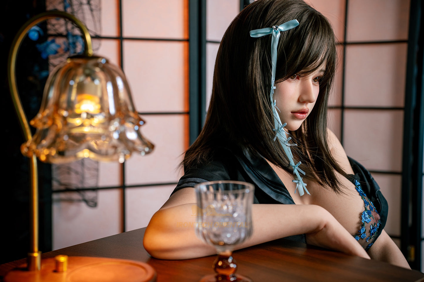 Evie ROS head sweet 161cm(5ft28) F-Cup super softer Full Silicone Sexy Love Doll - Oriental series -Irontech Doll®