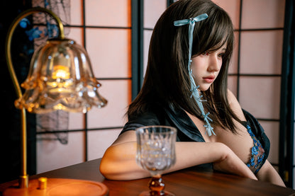 Evie ROS head sweet 161cm(5ft28) F-Cup super softer Full Silicone Sexy Love Doll - Oriental series -Irontech Doll®