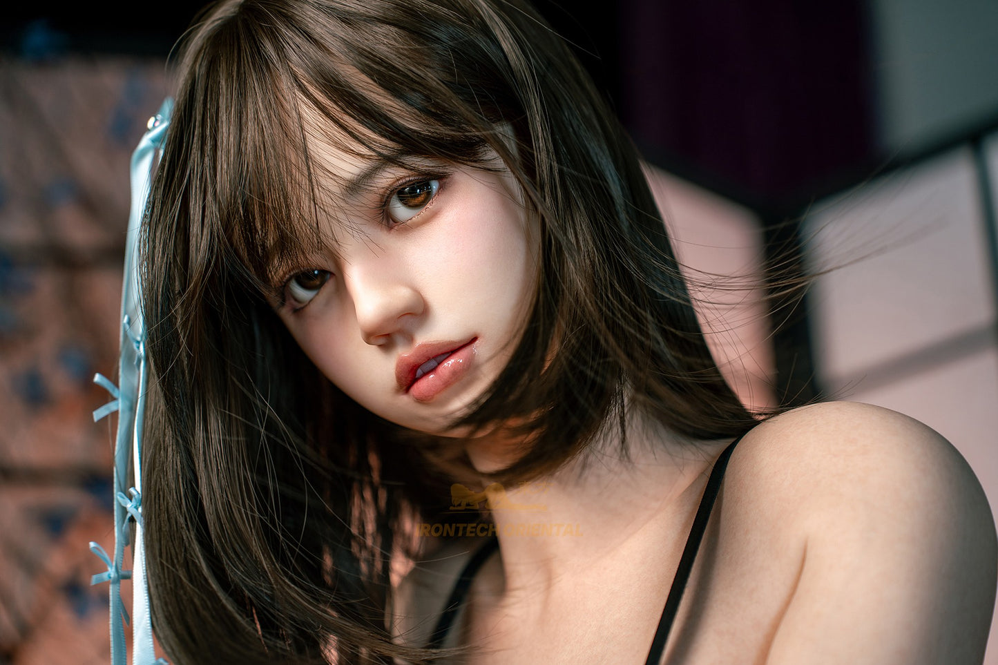 Evie ROS head sweet 161cm(5ft28) F-Cup super softer Full Silicone Sexy Love Doll - Oriental series -Irontech Doll®