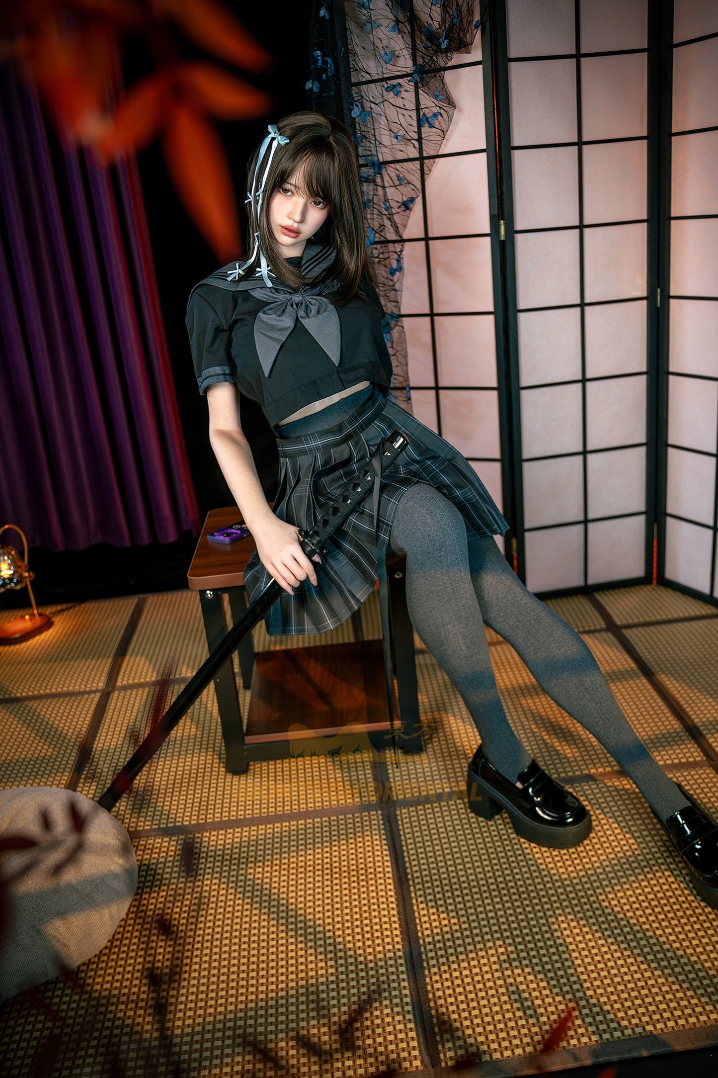 Evie ROS head sweet 161cm(5ft28) F-Cup super softer Full Silicone Sexy Love Doll - Oriental series -Irontech Doll®