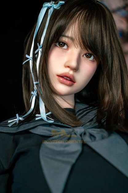 Evie ROS head sweet 161cm(5ft28) F-Cup super softer Full Silicone Sexy Love Doll - Oriental series -Irontech Doll®