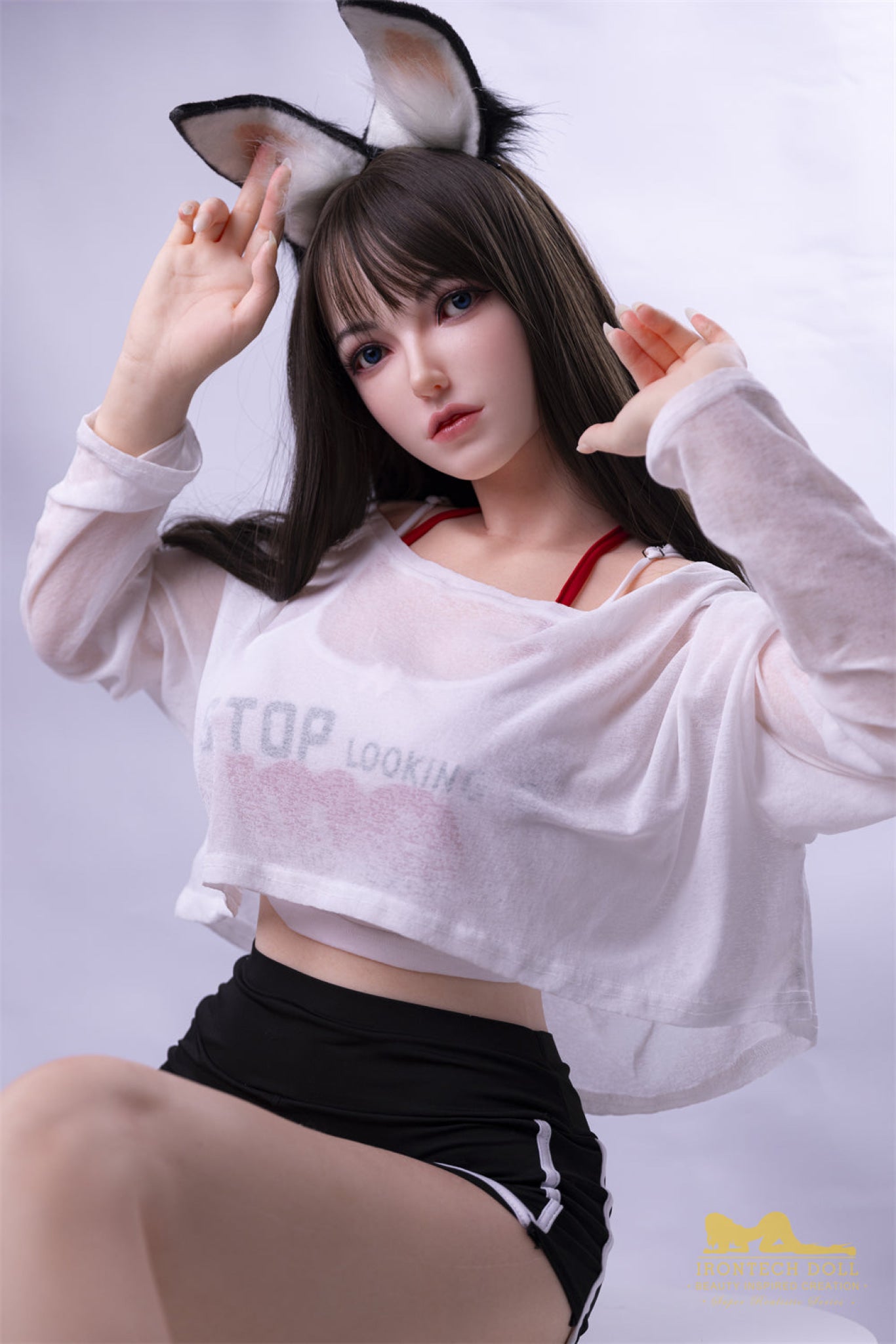 Joline Brunette Asian full Silicone - IronTech Doll® Irontech Doll®