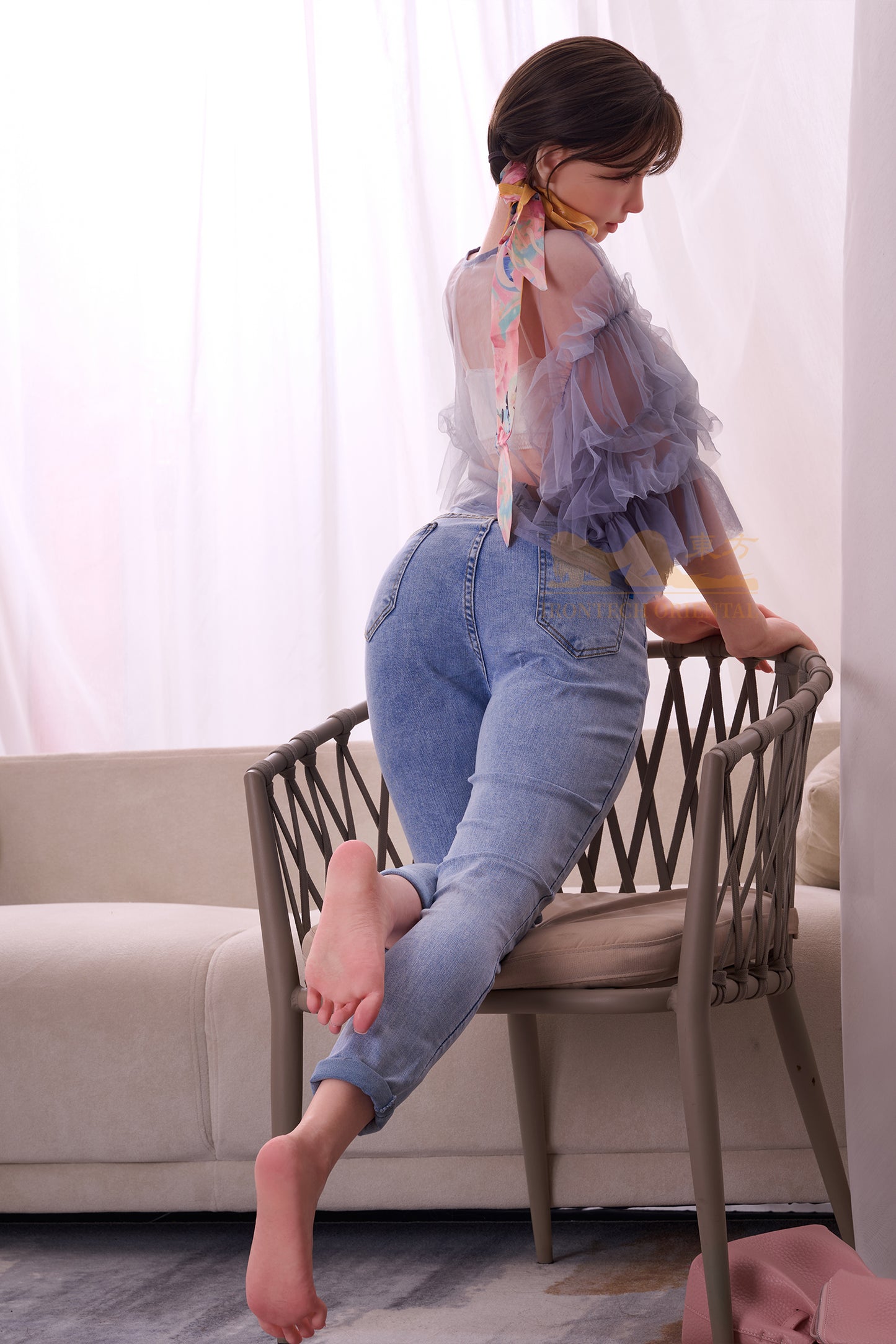 Oriental series Kitty ROS head 161cm(5ft28) F-Cup Full Silicone Sexy Love Doll - Irontech Doll®