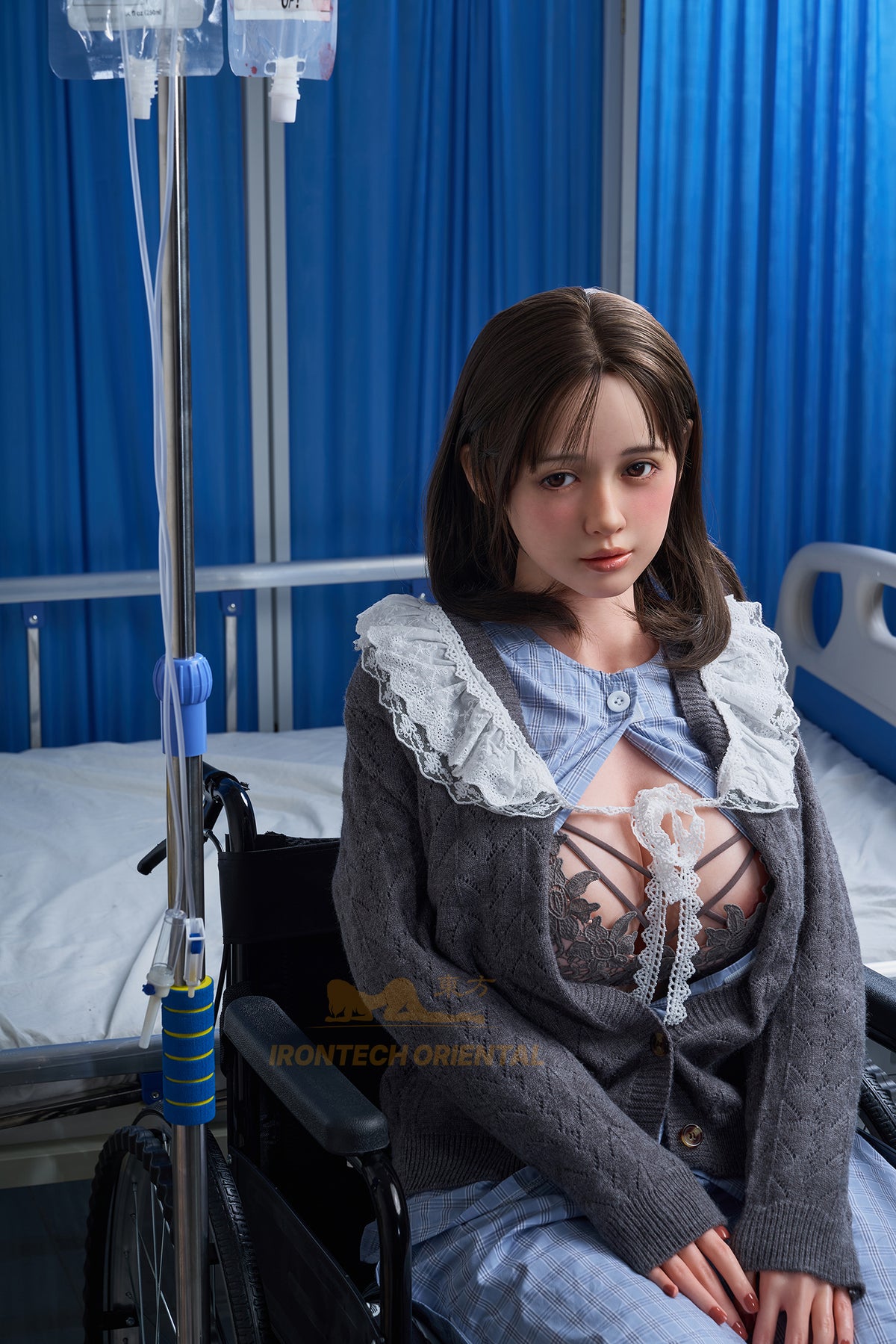 Misaki ROSmax head 158T(5ft21 ) Real Skin texture E-Cup Silicone Love Doll - Oriental Series - Irontech Doll® - photo 12