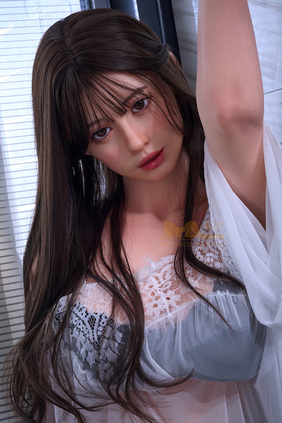 Oriental Series Misaki ROS max head 158T(5ft21 ) real skin E-Cup Silicone Love Doll - Irontech Doll® - back view