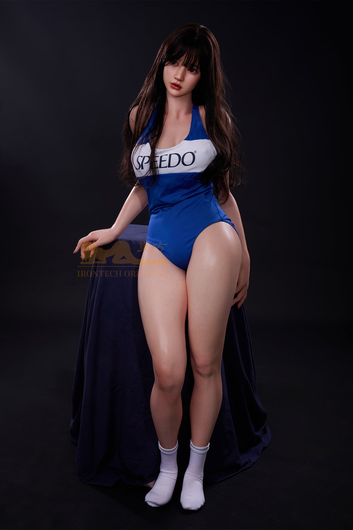 Evie ROS head Sport girl 161cm(5ft28) F-Cup Full Silicone Sexy Love Doll - Oriental series -Irontech Doll®