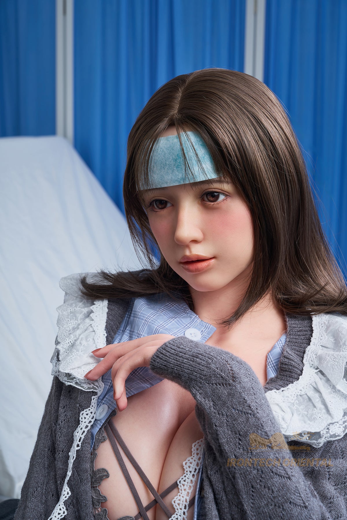 Misaki ROSmax head 158T(5ft21 ) Real Skin texture E-Cup Silicone Love Doll - Oriental Series - Irontech Doll®
