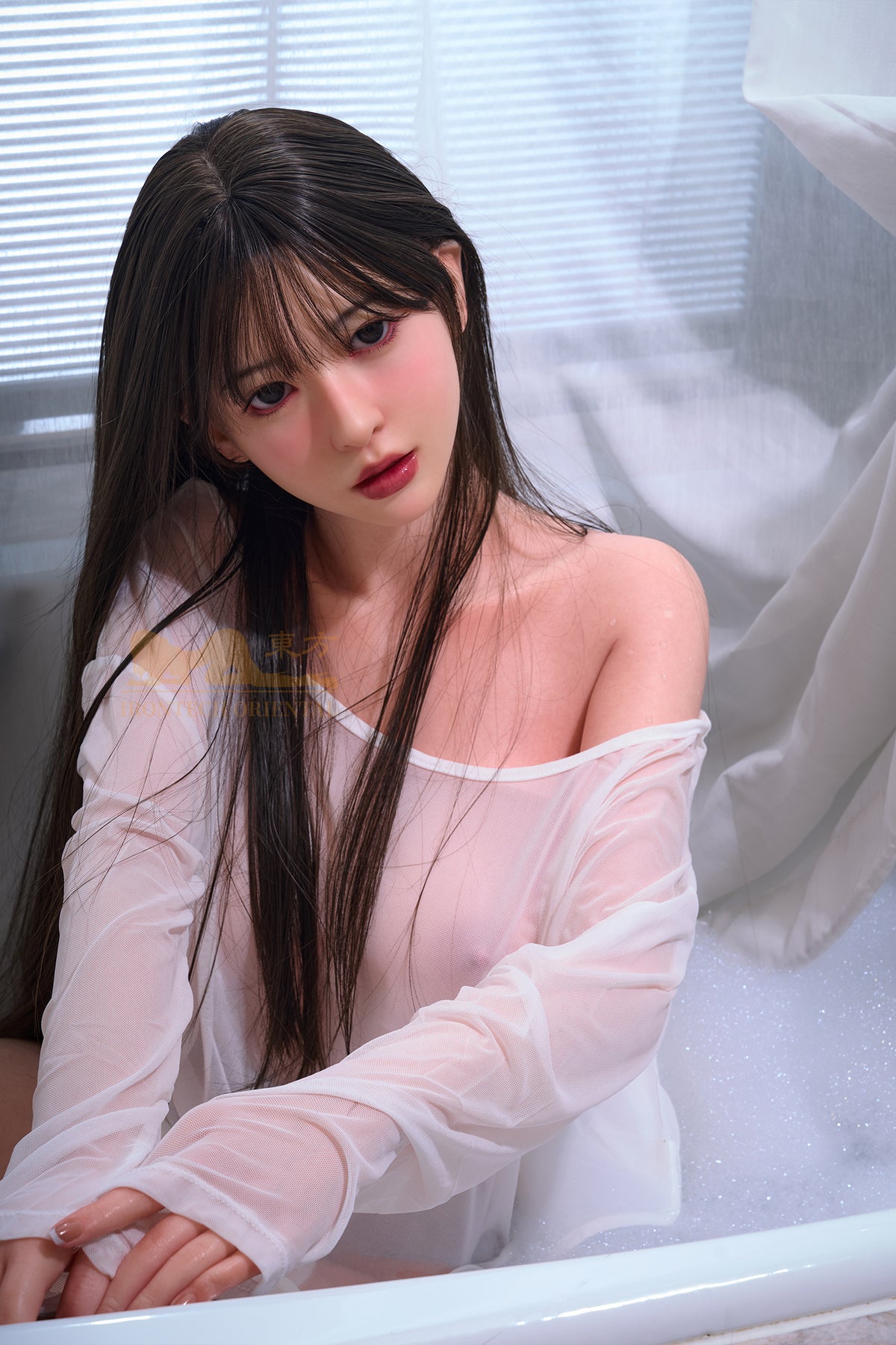 Oriental Series Lina ROS max head 153cm(5ft) E-Cup full Silicone Sex Doll - Irontech Doll® - photo 5
