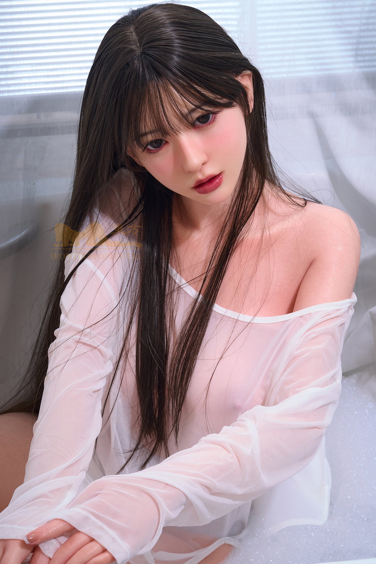 Oriental Series Lina ROS max head 153cm(5ft) E-Cup full Silicone Sex Doll - Irontech Doll® - back view