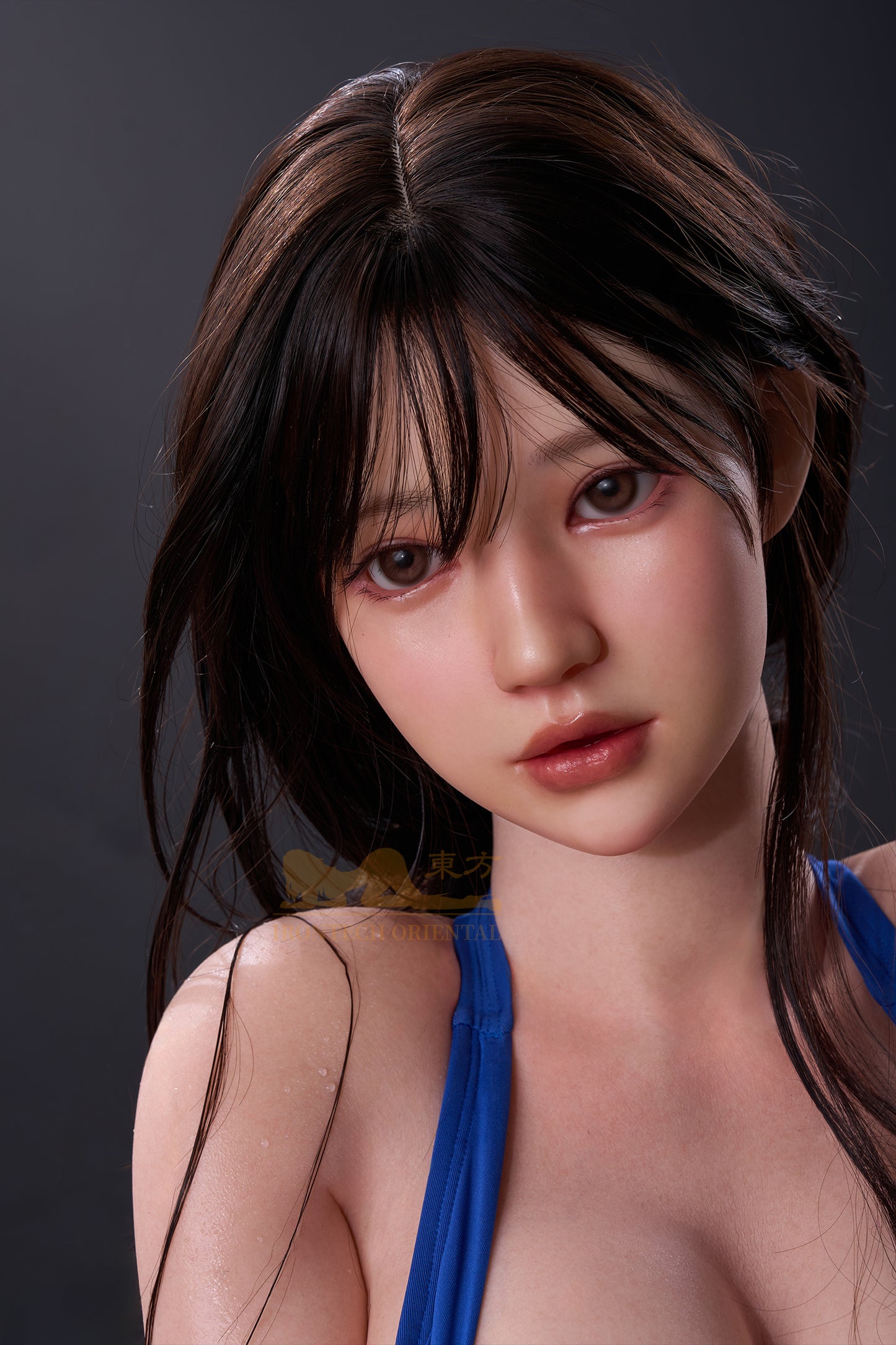 Evie ROS head Sport girl 161cm(5ft28) F-Cup Full Silicone Sexy Love Doll - Oriental series -Irontech Doll®