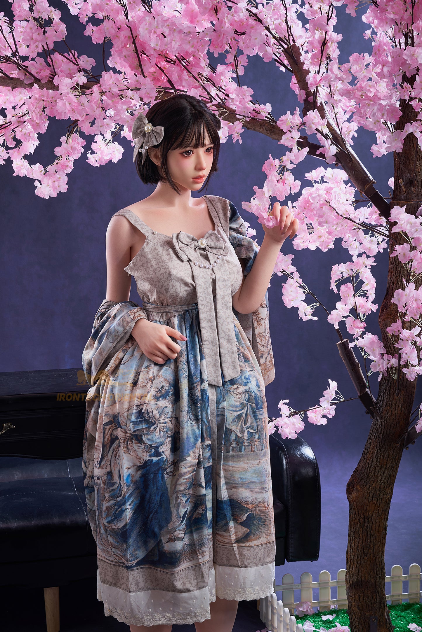 Lina ROSmax head 153cm(5ft) E-Cup Full Silicone love Sex Doll-Oriental Series - Irontech Doll®