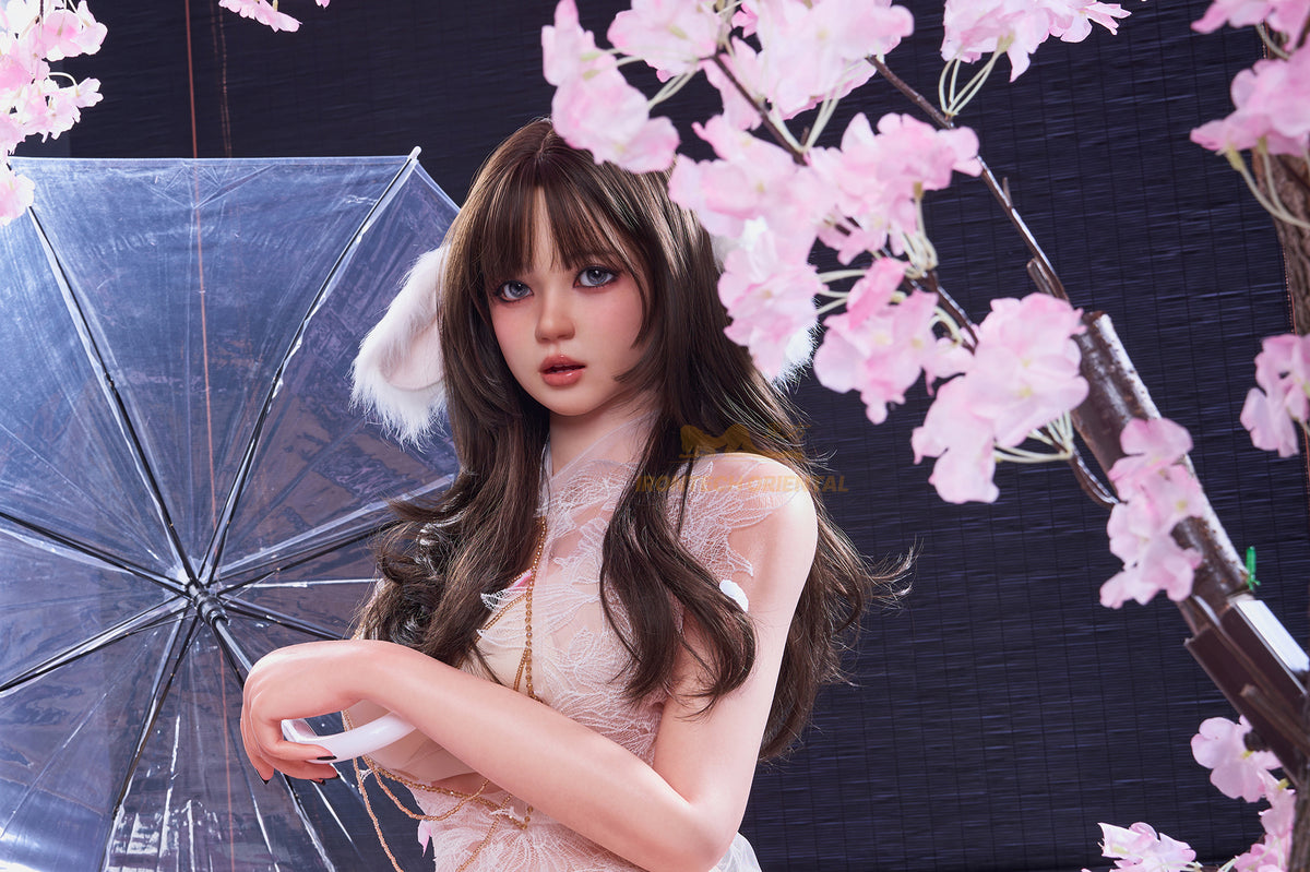 Nina ROS head 161cm(5ft28) F-Cup Full Silicone Sexy Love Doll - Oriental series-Irontech Doll®