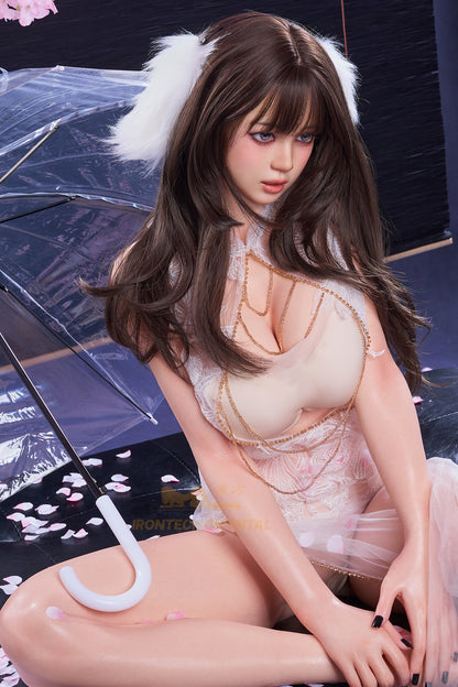 Nina ROS head 161cm(5ft28) F-Cup Full Silicone Sexy Love Doll - Oriental series-Irontech Doll®