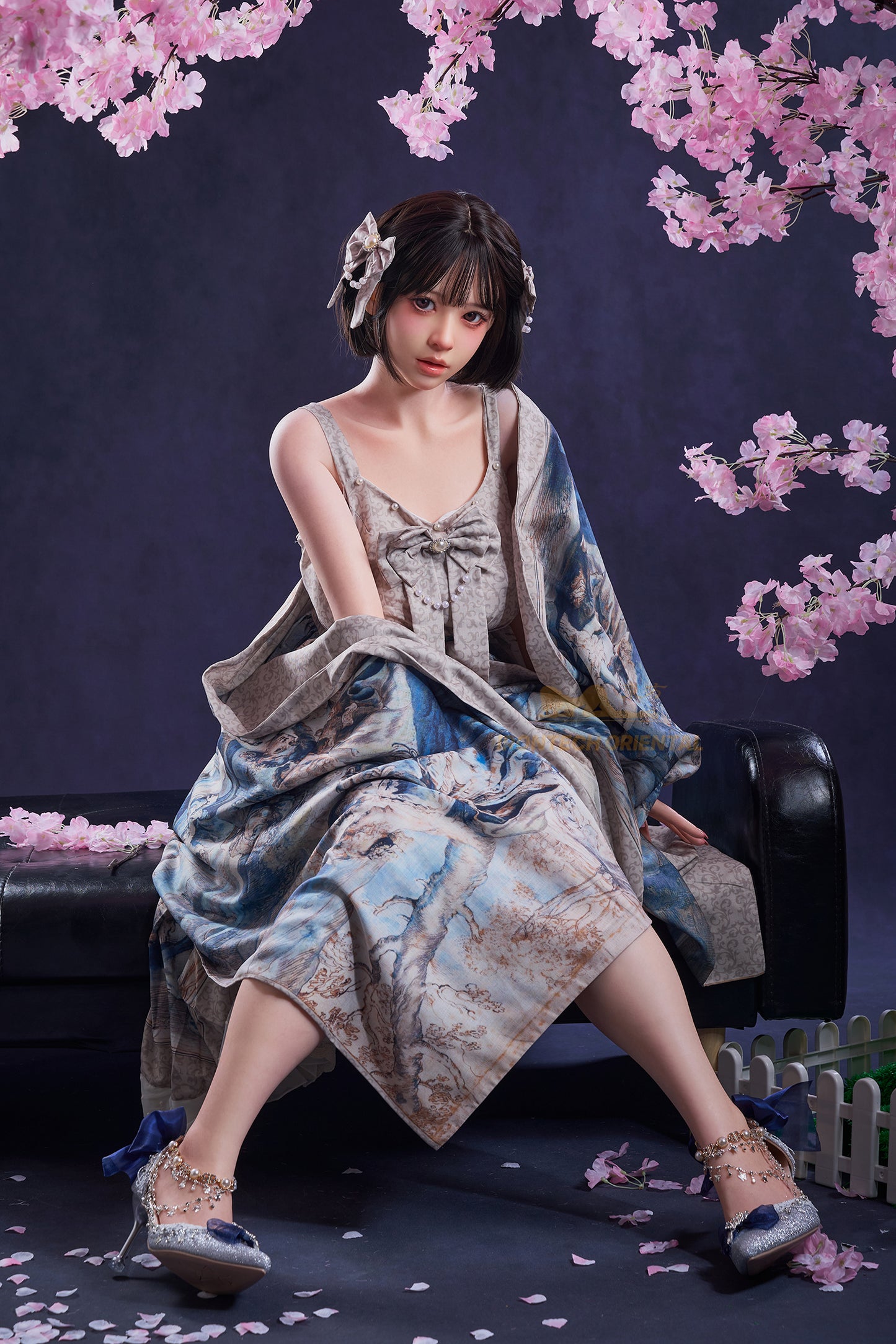 Lina ROSmax head 153cm(5ft) E-Cup Full Silicone love Sex Doll-Oriental Series - Irontech Doll®