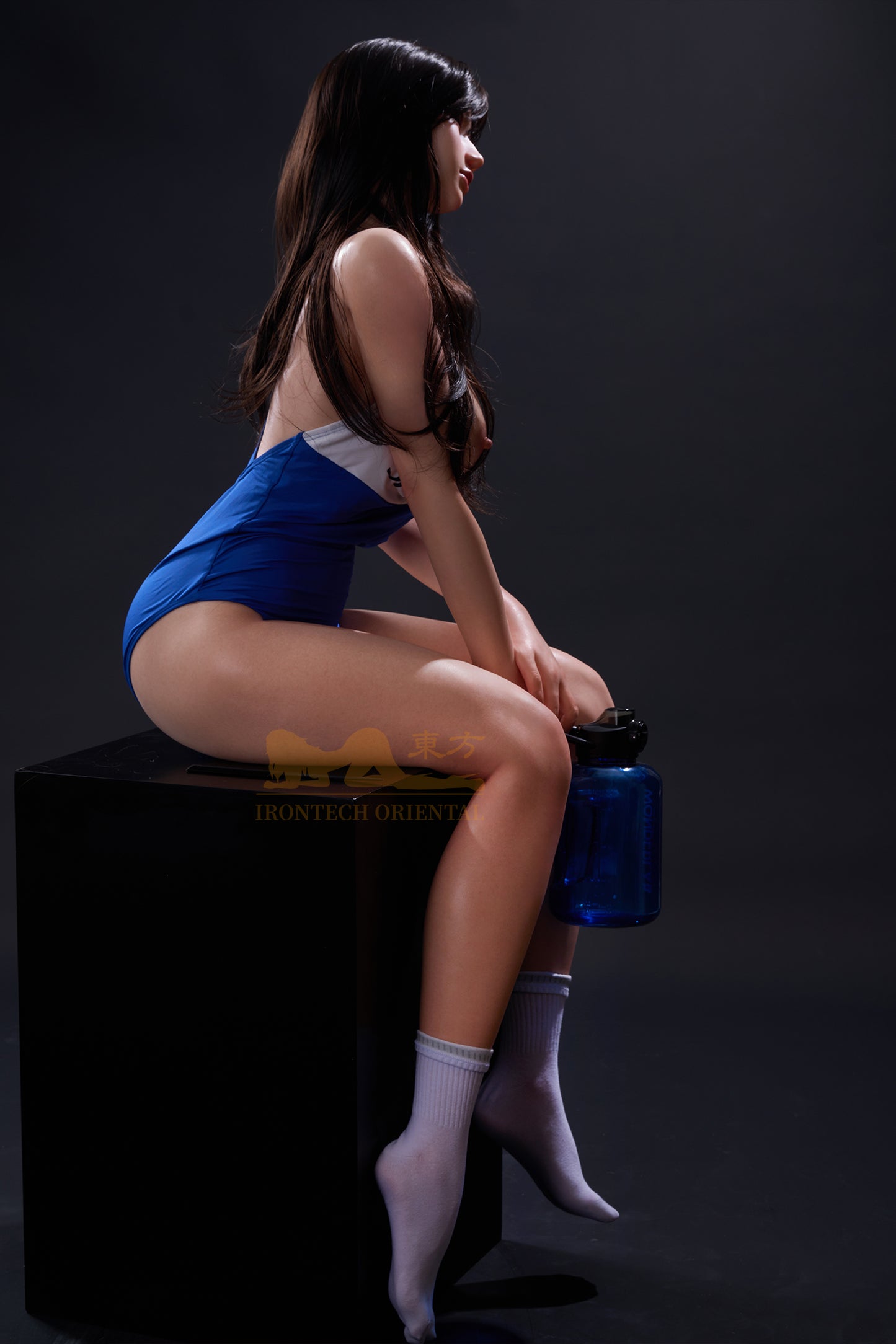 Evie ROS head Sport girl 161cm(5ft28) F-Cup Full Silicone Sexy Love Doll - Oriental series -Irontech Doll®