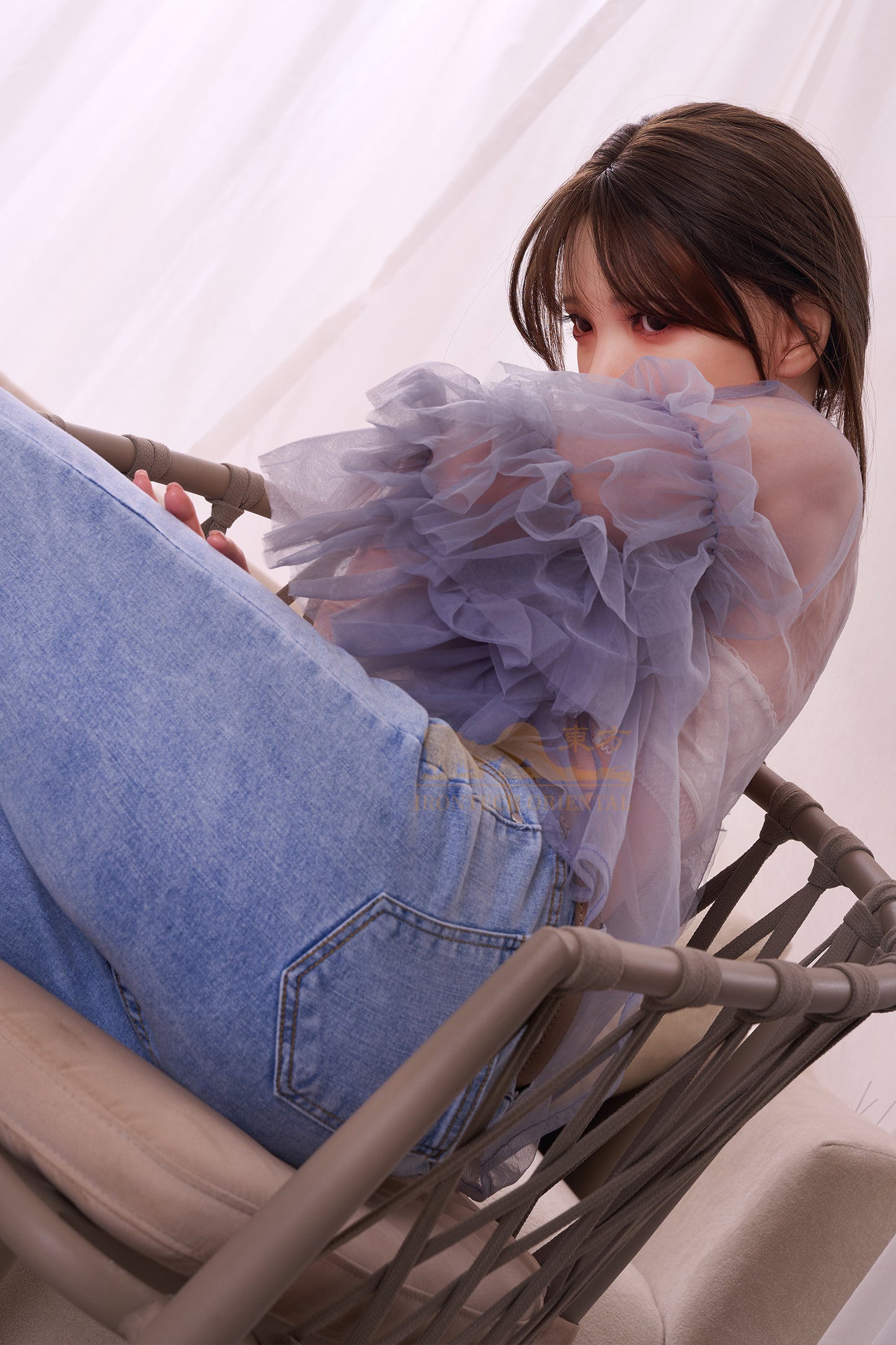 Oriental series Kitty ROS head 161cm(5ft28) F-Cup Full Silicone Sexy Love Doll - Irontech Doll®