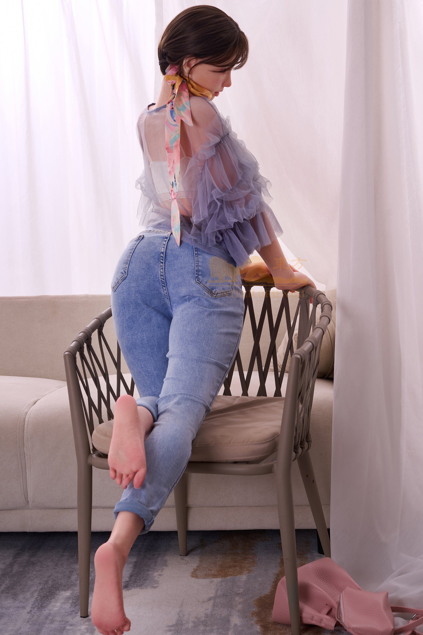 Oriental series Kitty ROS head 161cm(5ft28) F-Cup Full Silicone Sexy Love Doll - Irontech Doll®