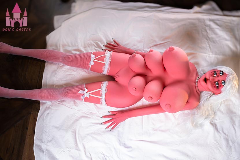 Carol Pink Skin Six Boobs Fantasy Sex Doll - Doll's Castle [USA STOCK] Doll's Castle