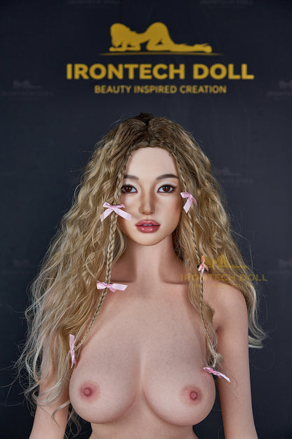 Miku ROSmax head 153cm(5ft) E-Cup Pink Lover Full Silicone Sex Doll- Irontech Doll®
