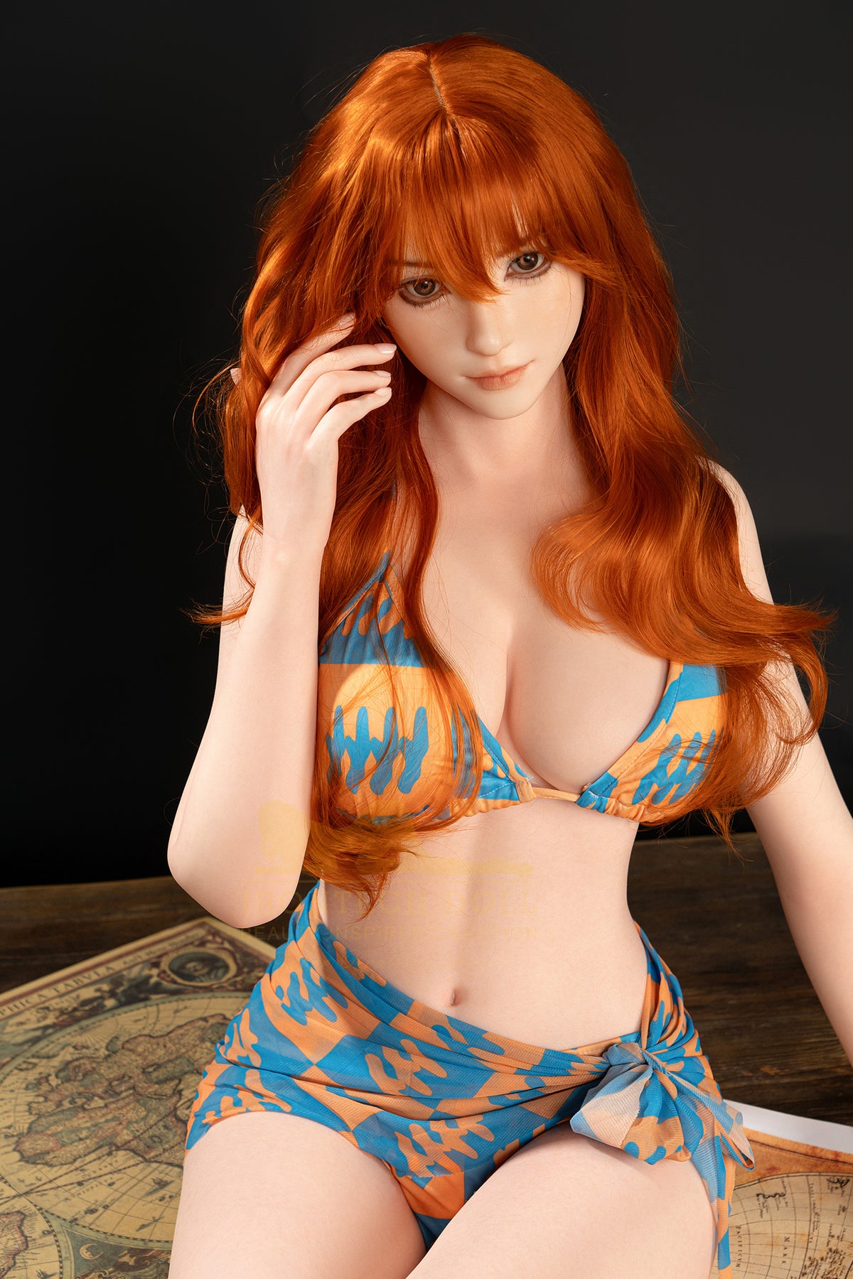 Red Haired Kitty 166cm (5ft4) C-Cup Realistic Silicone Sex Doll - IronTech Doll® - EU STOCK - photo 4