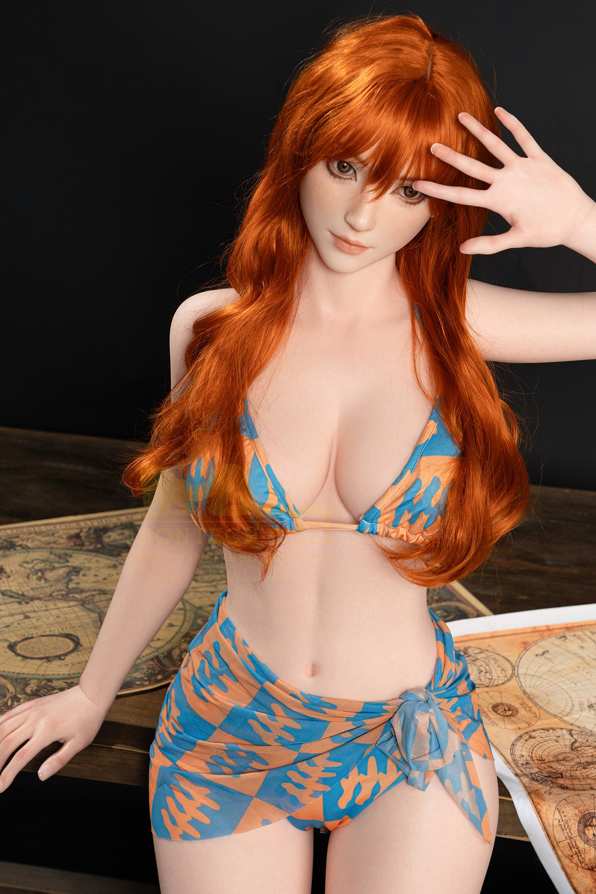 Red Haired Kitty 166cm (5ft4) C-Cup Realistic Silicone Sex Doll - IronTech Doll® - EU STOCK - photo 6