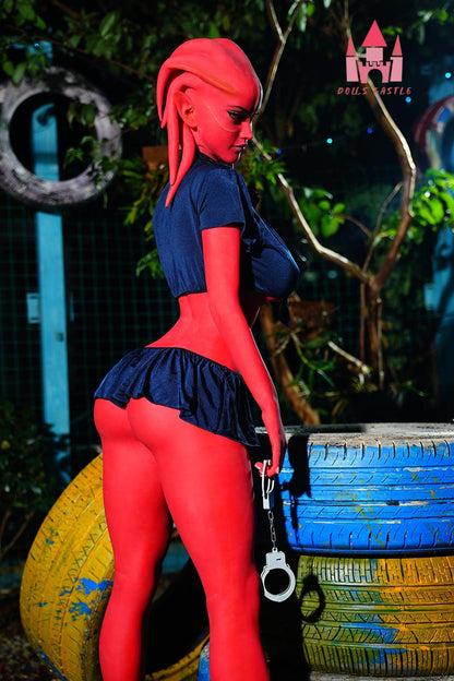 Grace Red Skin Fantasy Sex Doll - Doll's Castle [USA STOCK] Doll's Castle