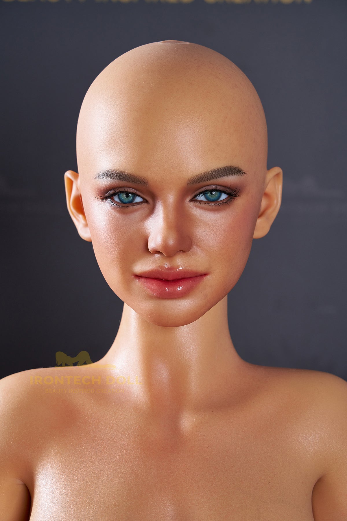 Ivy ROSmax head 165cm(5ft4) F-Cup Dark tanned Full Silicone Love Doll - Super Realistic Series -IronTech Doll®