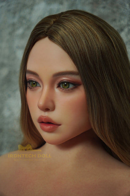 Eileen 164LN (5ft4) I-Cup BBW Real Skin Texture Full Silicone Sex Doll - Super Realistic Series - Irontech Doll®